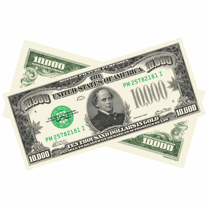 $10,000 Vintage Series Prop Money Bills - Prop Money Inc.