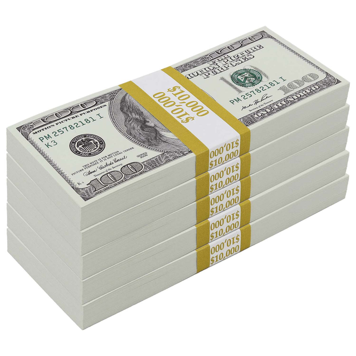 $50 000 BLANK FILLER 2000 Series Stacks
