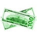 $100 New Series Green Bills - PropMoney.com