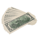 25x $2 Bills - $50 - 1990s Series Full Print Prop Money - PropMoney.com