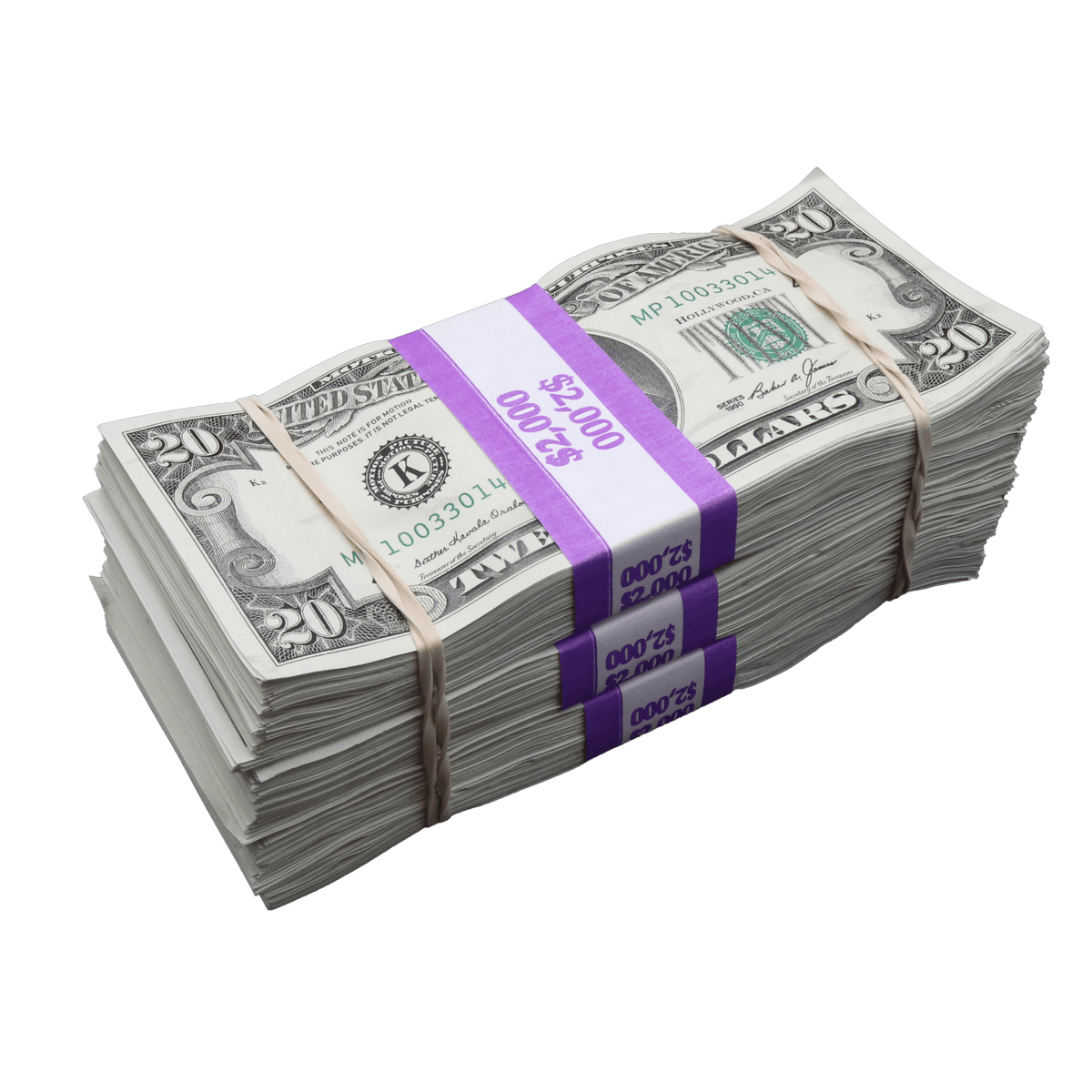 $6 000 RealAged® Full Print 1990 Series Stacks Bundle