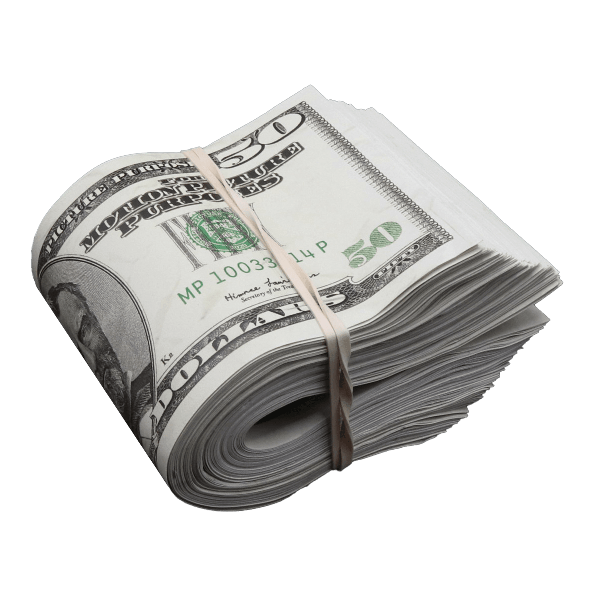 Highest Quality Stage Fake Money $50 Bills — Prop Money Inc.