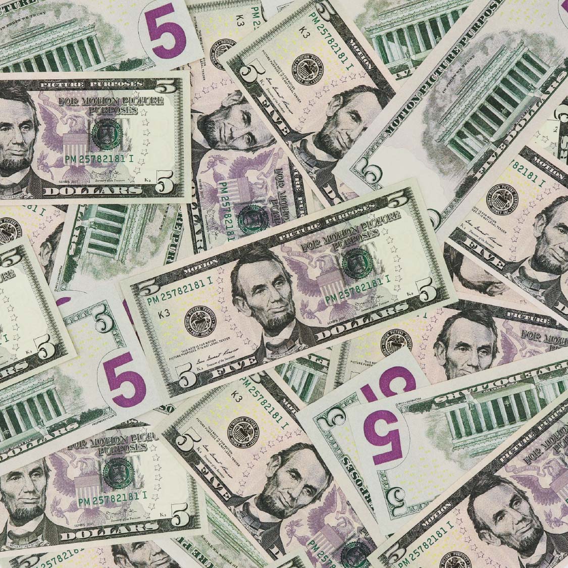 $5 Series Bills