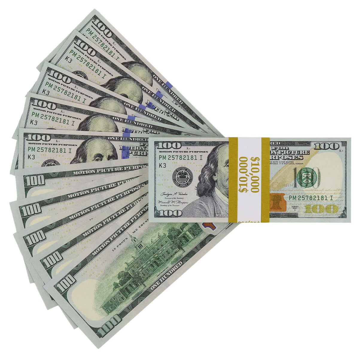 FULL PRINT PROP MONEY 100$ (1's) – Prop Money Plug