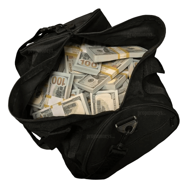 $500,000 New Series Blank Filler Stacks Duffle Bag - PropMoney.com