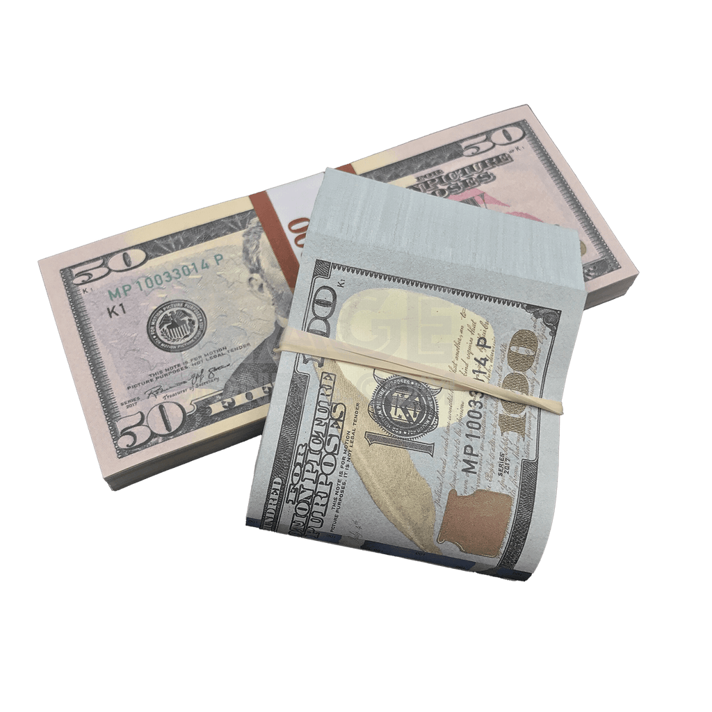 Highest Quality Stage Fake Money 50 Bills — Prop Money Inc.