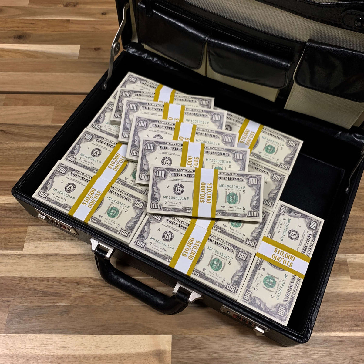 $500 000 BLANK FILLER 1990s Series Stacks & Briefcase