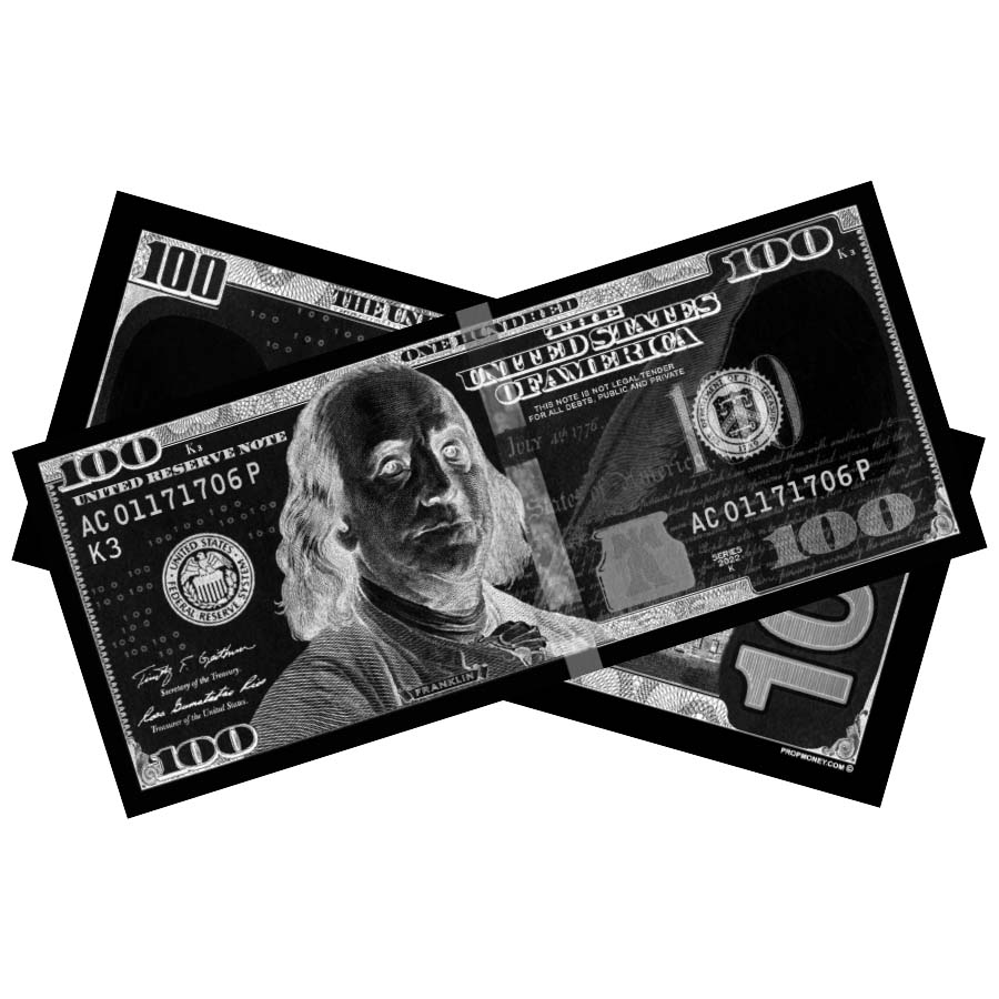 $100 New Series Pink Money Bills — Prop Money Inc.