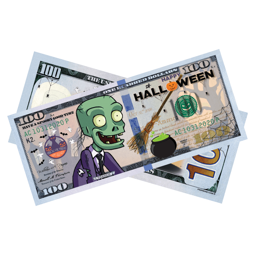 Halloween Frankie Bills 25 Bills
